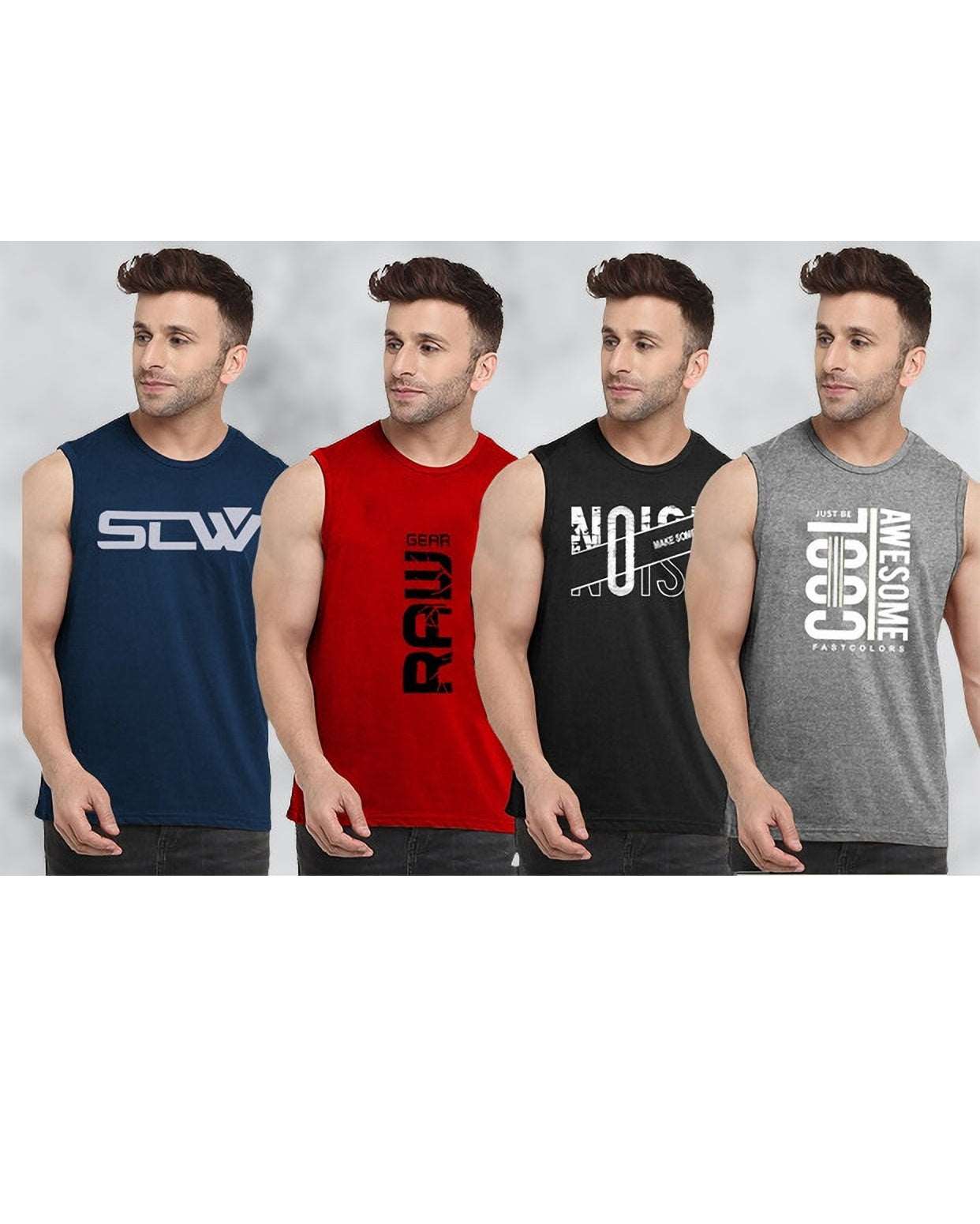 FastColors-Placement-Printed-Vests-Pack-of-4 - FastColors