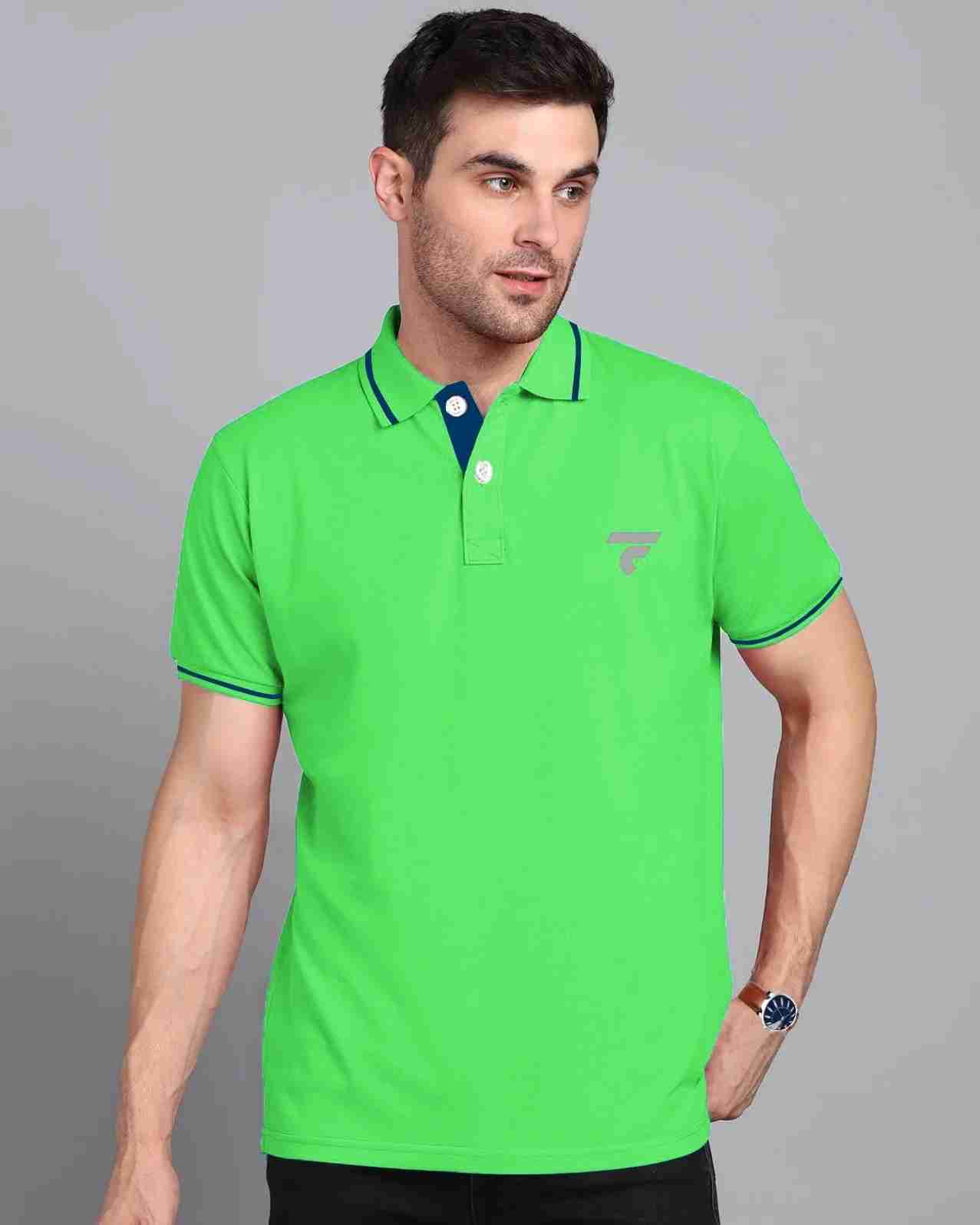 Light Green Polo t-shirt for men - FastColors - Light Green Polo T Shirt - FastColors - #tag1# - #tag2# - #tag3# - 