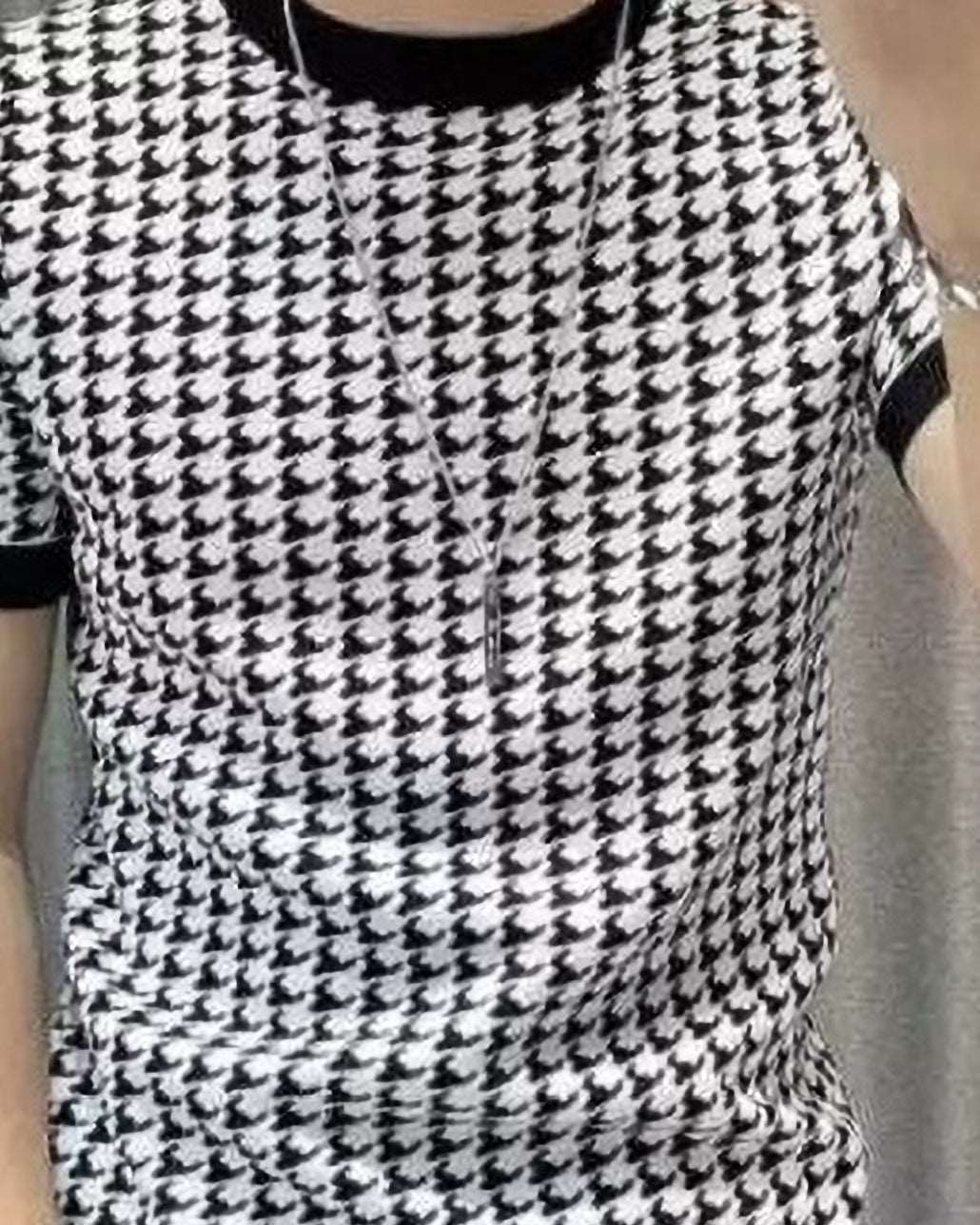 Patterned half sleeve t-shirt for men - FastColors - Patterned Half Sleeve Tshirt - FastColors - #tag1# - #tag2# - #tag3# - 