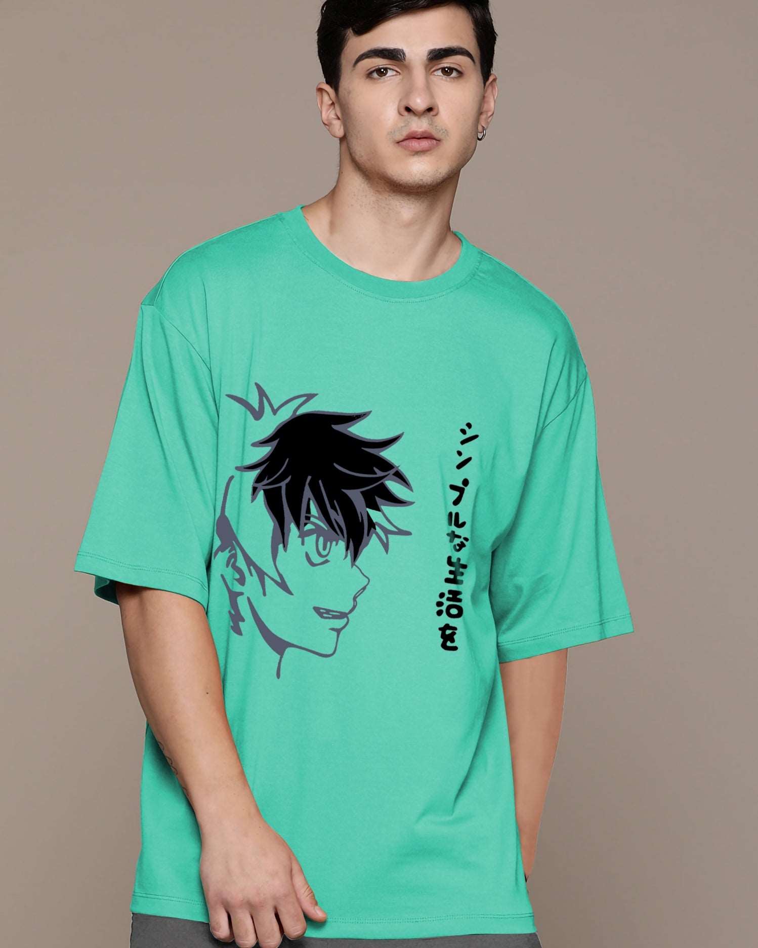 Polyester oversize t shirt for men - FastColors - Polyester Oversize Tshirt - FastColors - #tag1# - #tag2# - #tag3# - 