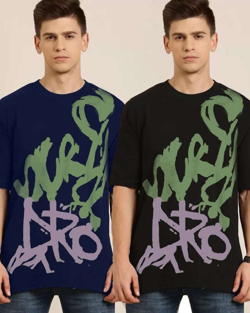 Printed Oversize Combo T-Shirts - FastColors - Printed Oversize Combo T-Shirts - FastColors - #tag1# - #tag2# - #tag3# -