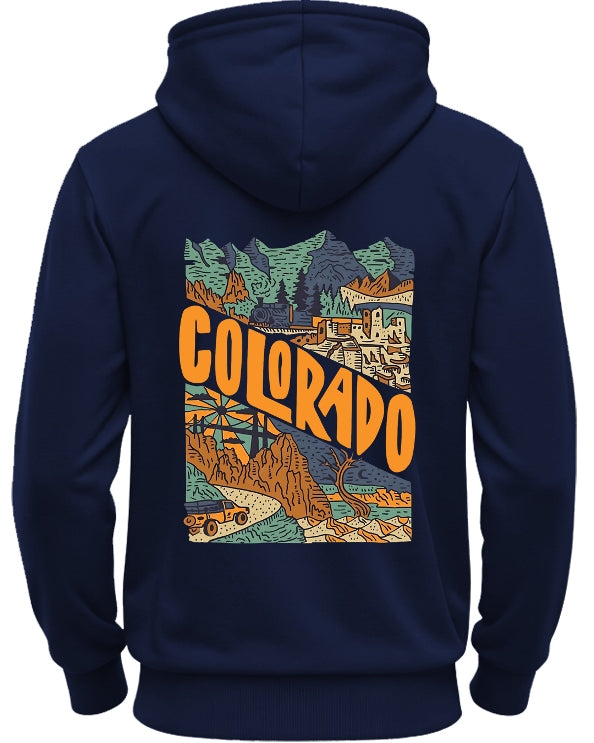 Printed stylish hoodies for guys/Navy