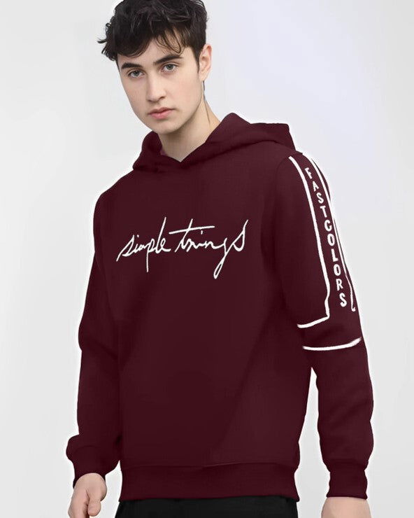 Simple Things FastColors Printed sweatshirts hoodies for men - FastColors - Simple Things FastColors Printed Hoodie Sweatshirts for Men - FastColors - #tag1# - #tag2# - #tag3# - 