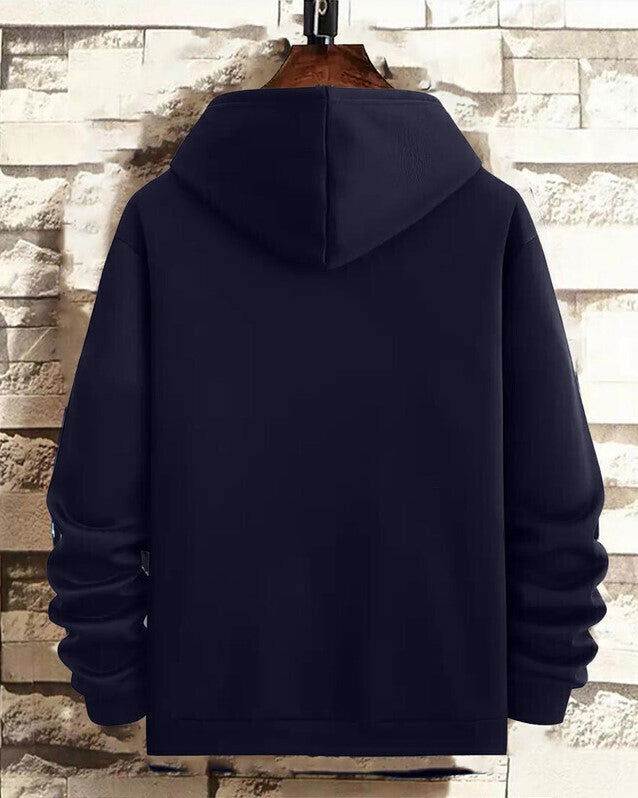 TENSION Navy sweatshirts hoodies for men - FastColors - TENSION Navy Hooded Sweatshirt - FastColors - #tag1# - #tag2# - #tag3# - 