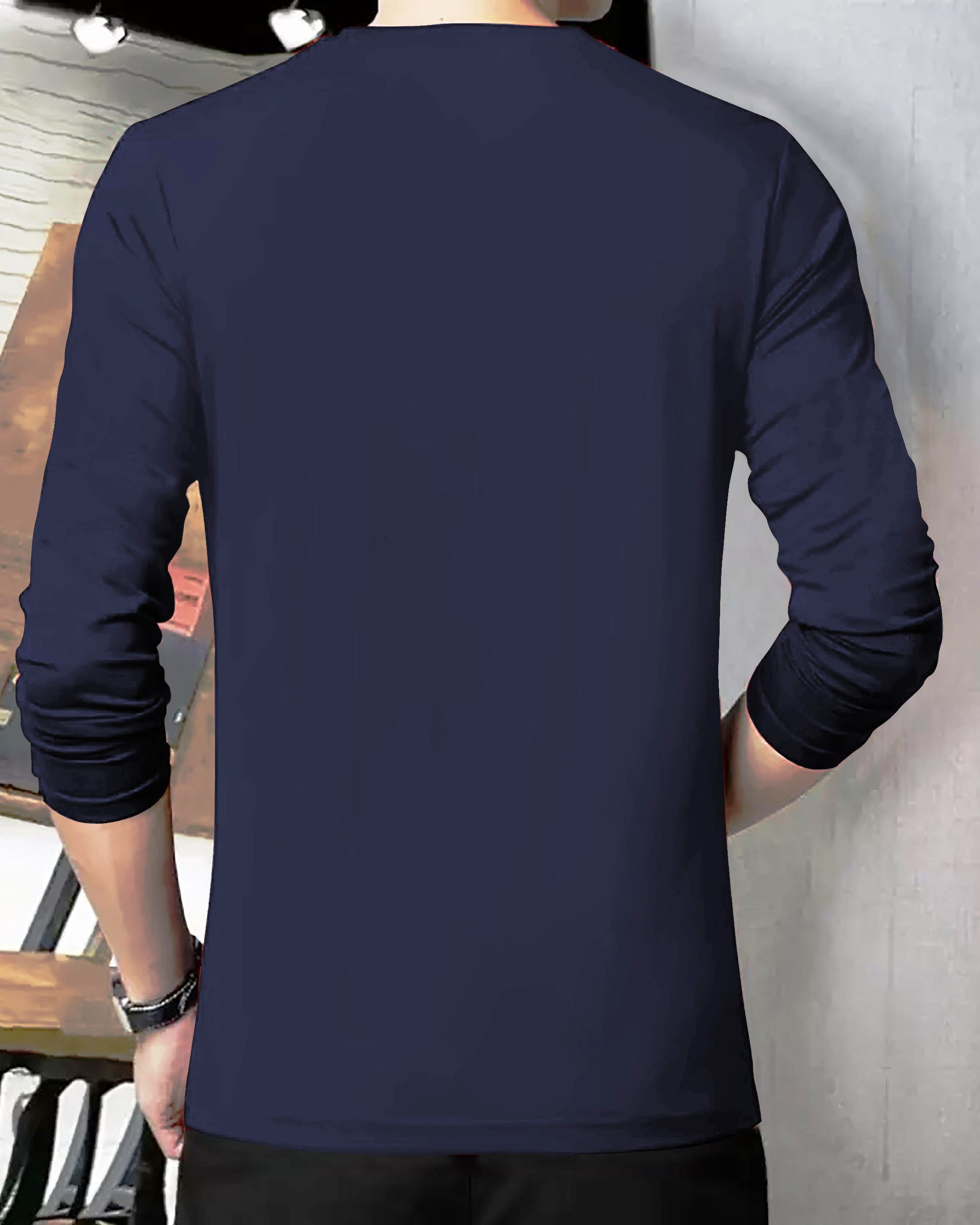 Modern Classics: Full Sleeve Printed Tees for a Sharp Look