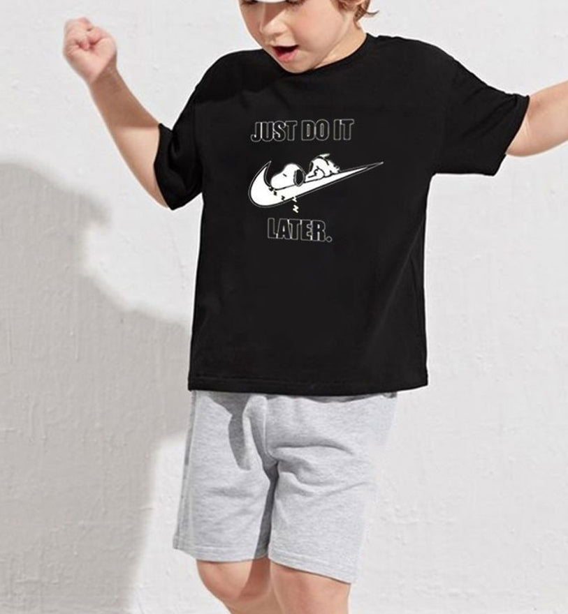 fastcolors-Just Do It-printed-kidstshirt - FastColors