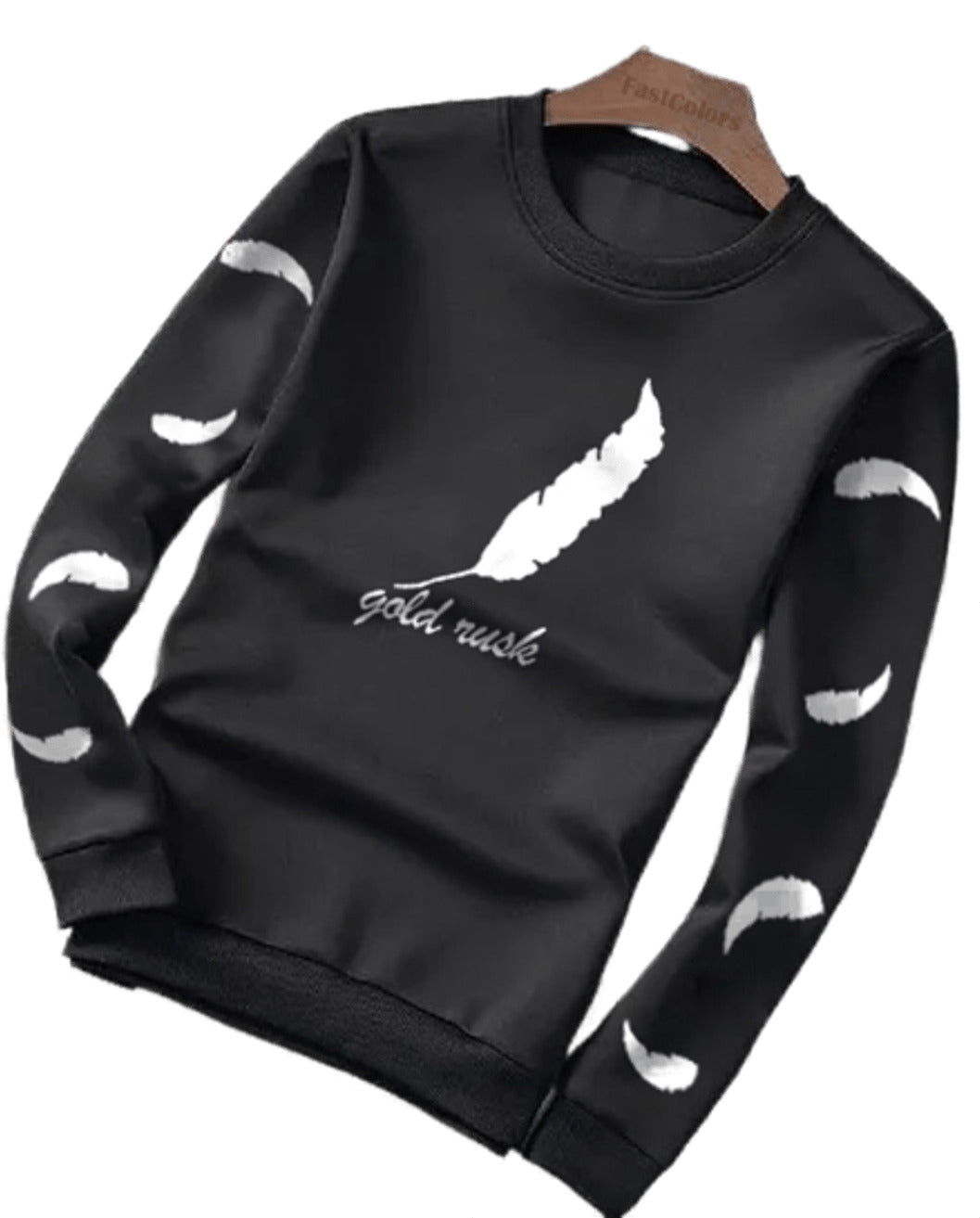 fastcolors-Leaf-printed-Kids Tshirt - FastColors